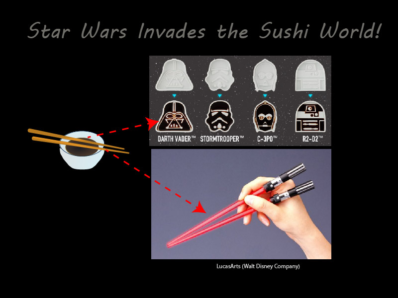 Star Wars Dipping Units To Go With Your Chopsticks Light Saber?